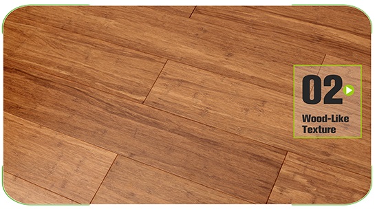 Caramel Solid Click Strand Woven Bamboo Flooring