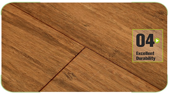 Caramel Solid Click Strand Woven Bamboo Flooring