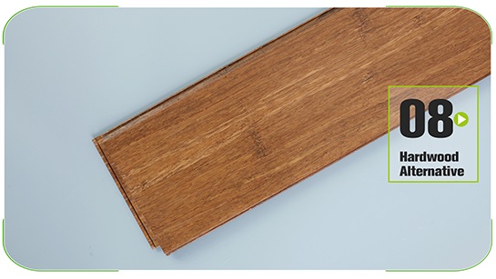 Caramel Solid Click Strand Woven Bamboo Flooring