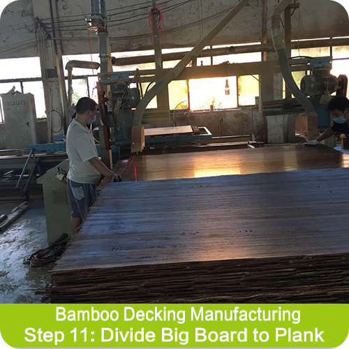 How to Produce Bamboo Decking