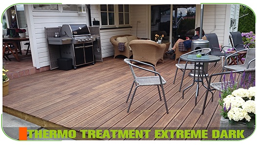 Big Wave Brown Bamboo Decking