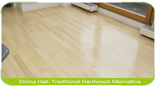 Natural Horizontal Solid Bamboo Flooring