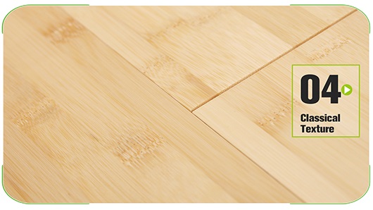 Natural Horizontal Solid Bamboo Flooring