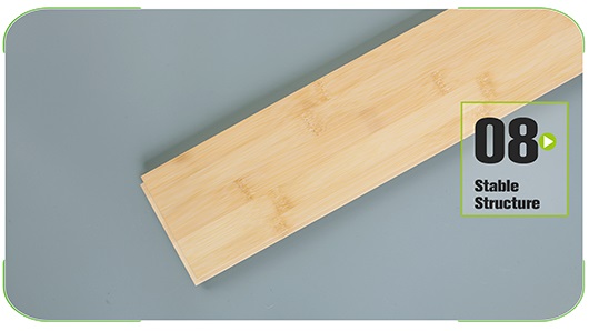 Natural Horizontal Solid Bamboo Flooring