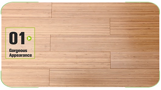 Vertical Carbonized Solid Bamboo Flooring