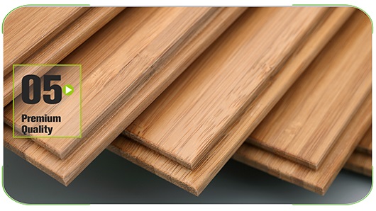 Vertical Carbonized Solid Bamboo Flooring