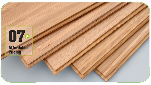 Vertical Carbonized Solid Bamboo Flooring