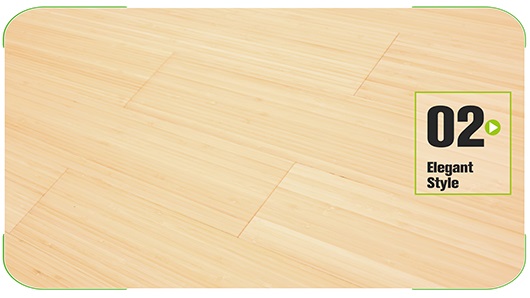 Natural Vertical Solid Bamboo Flooring