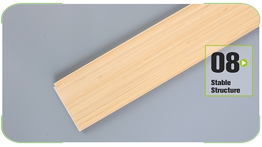 Natural Vertical Solid Bamboo Flooring