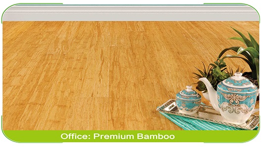 Floating Strand Woven Bamboo Flooring Natural