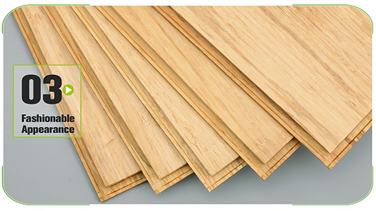 Floating Strand Woven Bamboo Flooring Natural