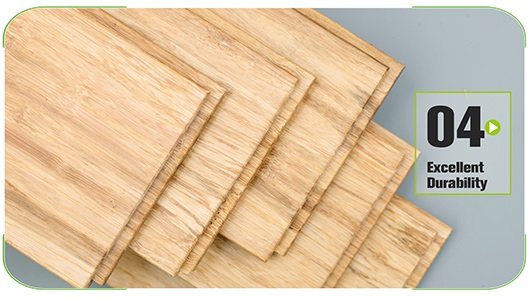 Solid Strand Woven Bamboo Flooring Natural