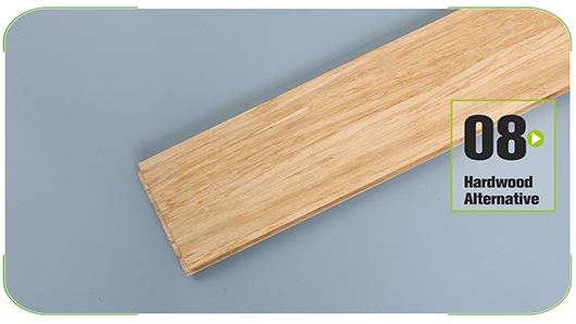 Solid Strand Woven Bamboo Flooring Natural