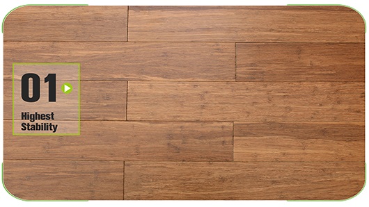 Compressed Bamboo Flooring Carbonized in 130mm