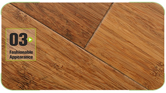 Compressed Bamboo Flooring Carbonized in 130mm