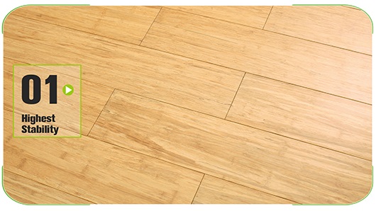 Stranded Bamboo Flooring Natural in 130mm