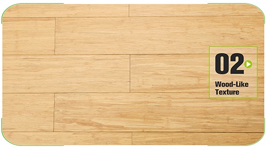 Stranded Bamboo Flooring Natural in 130mm