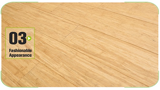 Stranded Bamboo Flooring Natural in 130mm