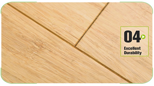 Stranded Bamboo Flooring Natural in 130mm