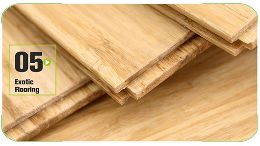 Stranded Bamboo Flooring Natural in 130mm